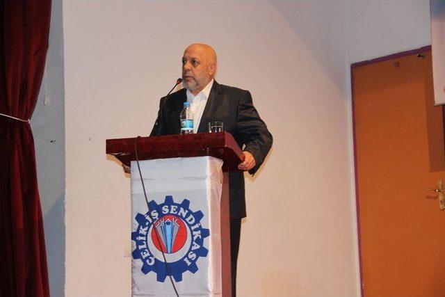 &Ccedil;elik-iş Sendikası Karab&uuml;k Şubesi Genel Kurulu Ger&ccedil;ekleştirildi 1