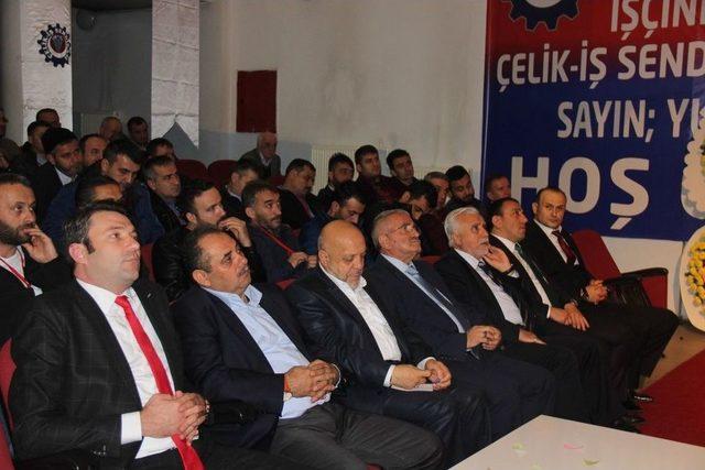 &Ccedil;elik-iş Sendikası Karab&uuml;k Şubesi Genel Kurulu Ger&ccedil;ekleştirildi 2