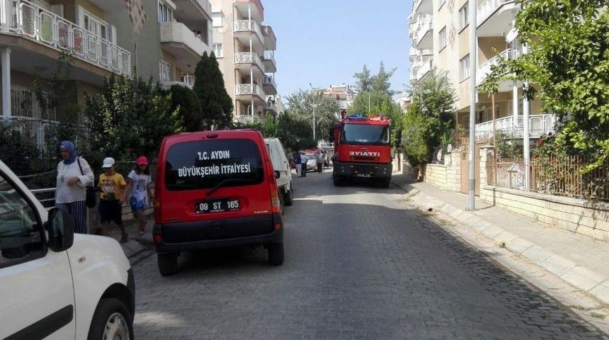 &Ccedil;amaşır Makinesinin Neden Olduğu Yangında 2 Kişi Dumandan Etkilendi