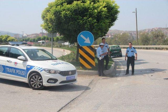 Bilecik’te Trafik Kazası : 2 Yaralı