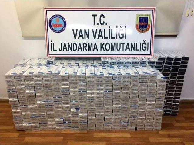 Van'da 48 Bin 910 Paket Kaçak Sigara Ele Geçirildi