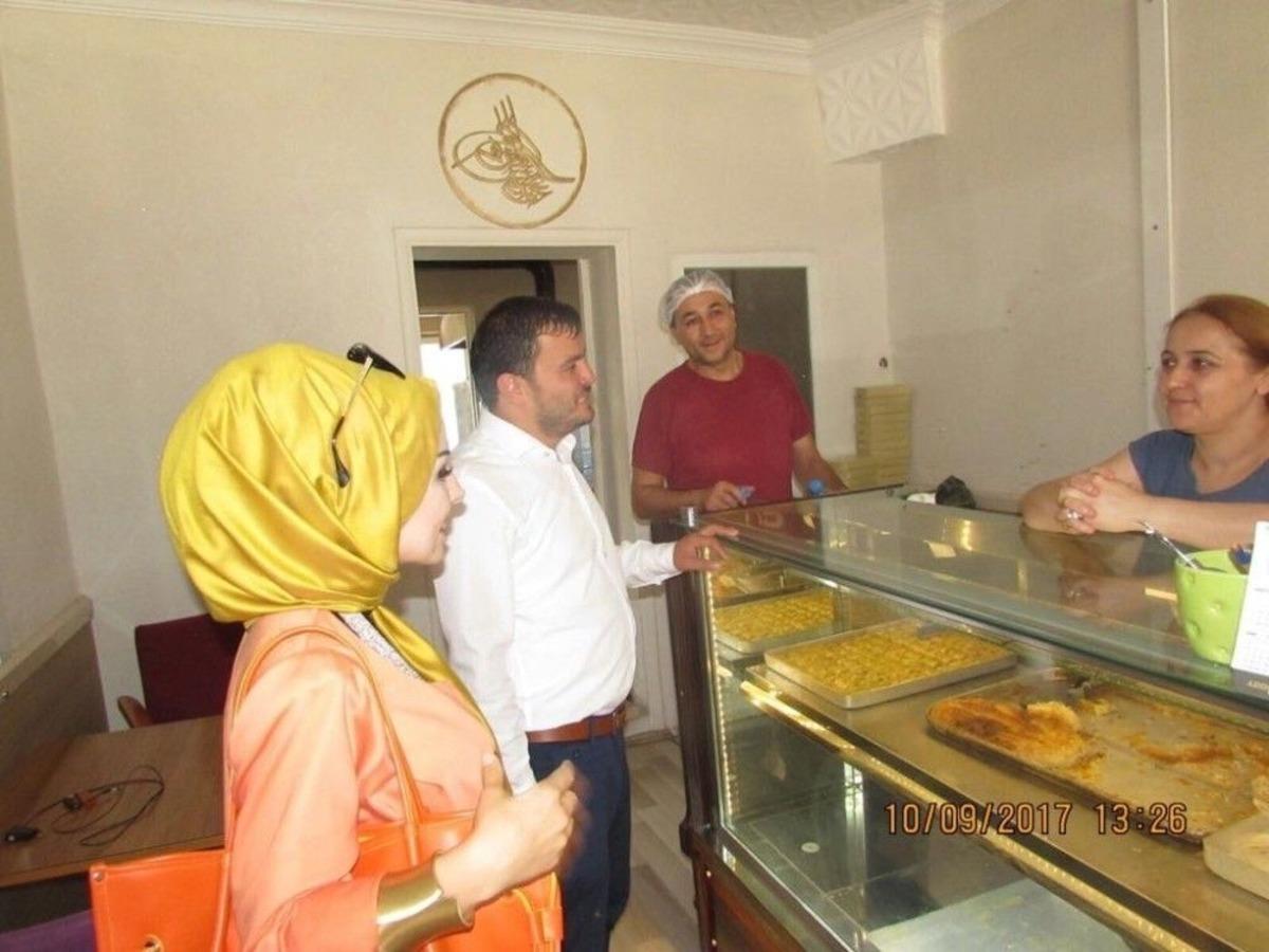 Ak Partili Gen&ccedil;ler Ormanlı&rsquo;da Esnafı Ziyaret Etti