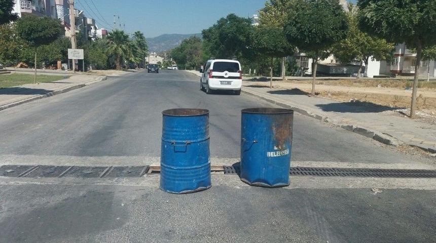 Milas&rsquo;ta Vatandaşlardan Bidonlu &Ouml;nlem