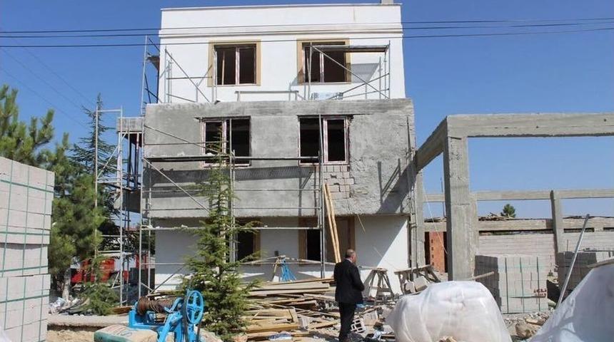 Han&rsquo;da Sosyal Tesisin İnşaatında Sona Yaklaşıldı