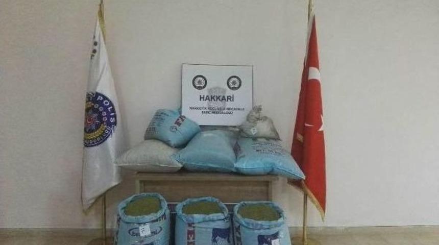 Hakkari'de Uyuşturucu Operasyonu