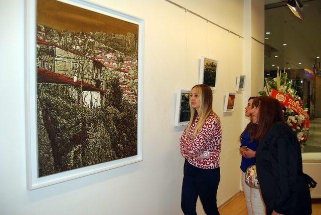 Sanko Sanat Galerisinde Kişisel Resim Sergisi 1