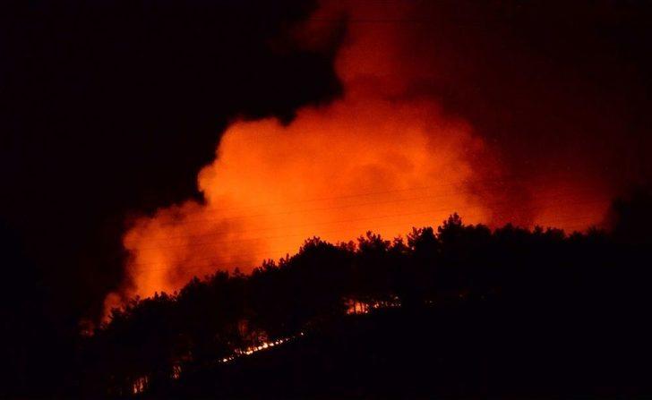 Manavgat’ta Aynı Gece 5 Ayrı Orman Yangını G4