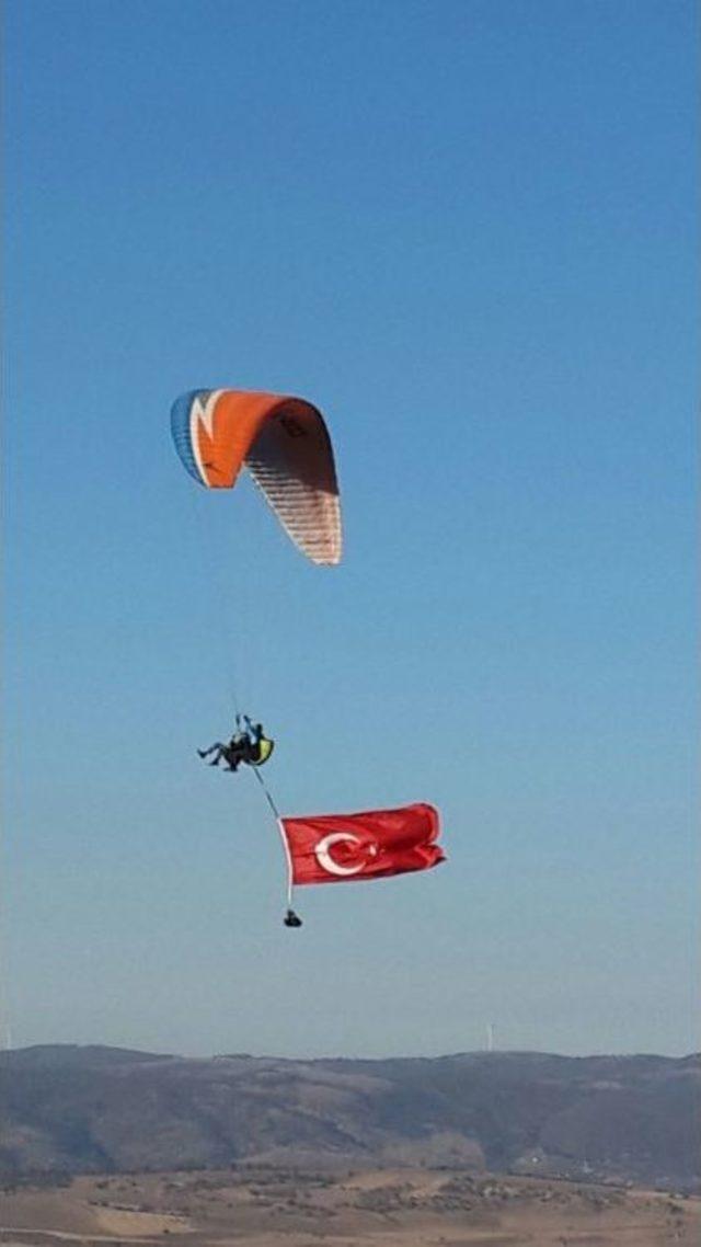 Şehit Yakınları Ve Gaziler Yamaç Paraşütü Yaptı 3