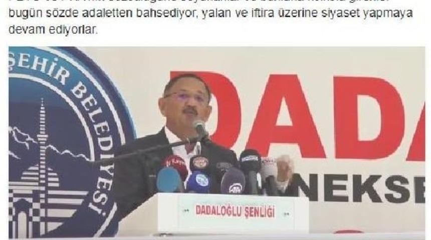 Bakan Ve Vekil Arasında Şenlikte Başlayan Gerginlik Sosyal Medyada Da S&uuml;r&uuml;yor