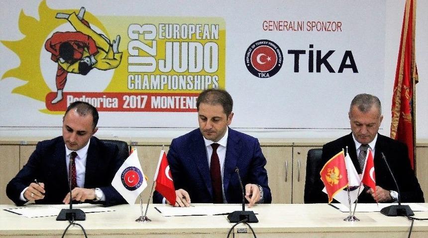 Karadağ’da Avrupa Judo Şampiyonası’na Tika Desteği