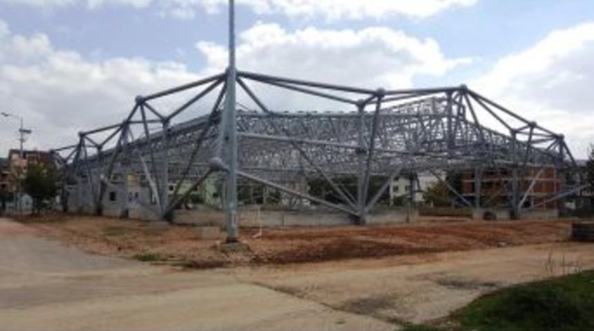 Alikahya Kapalı Pazarı&rsquo;nın Yapımı Bitmek &Uuml;zere