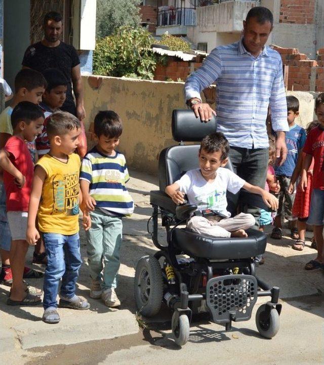 Çalınan Tekerlekli Sandalyesi Yerine Akülü Araç