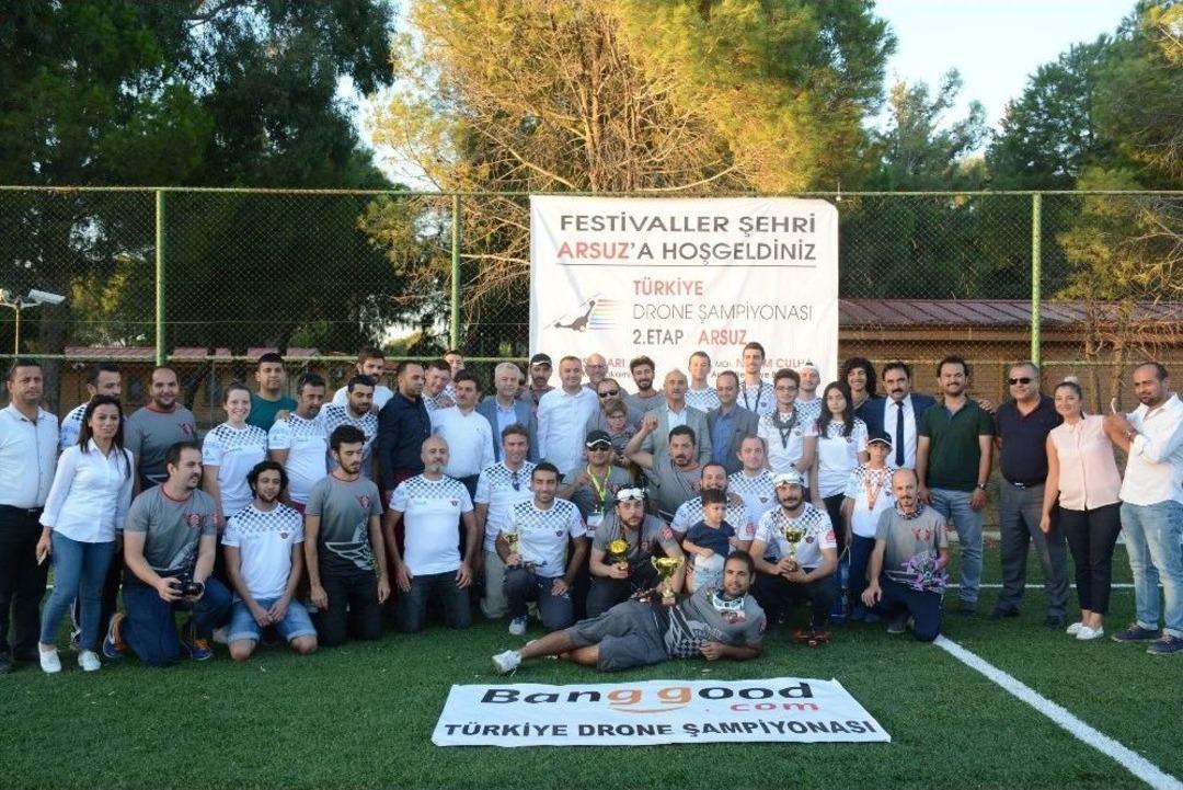 T&uuml;rkiye Drone Şampiyonası Arsuz Etabı Tamamlandı