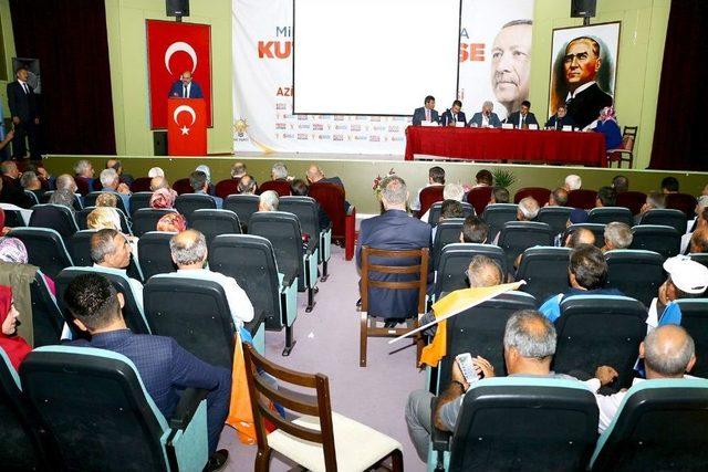 Başkan Orhan, Ak Parti İlçe Kongresinde Konuştu