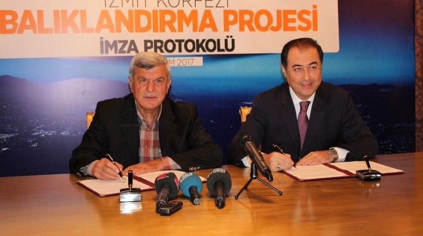 İzmit K&ouml;rfezi Balıklandırılıyor