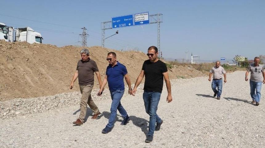 Alaşehir&rsquo;deki &Ccedil;alışmalar Yerinde İncelendi