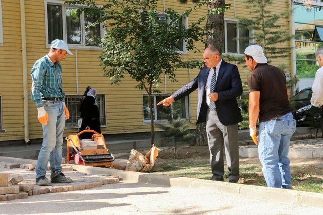 Yahyalı Belediyesi’nden Devlet Hastanesi’ne Otopark