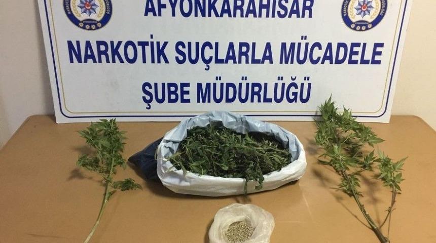 Sinanpaşa&rsquo;da Uyuşturucu, Tarihi Eser Ve Silah Ele Ge&ccedil;irildi