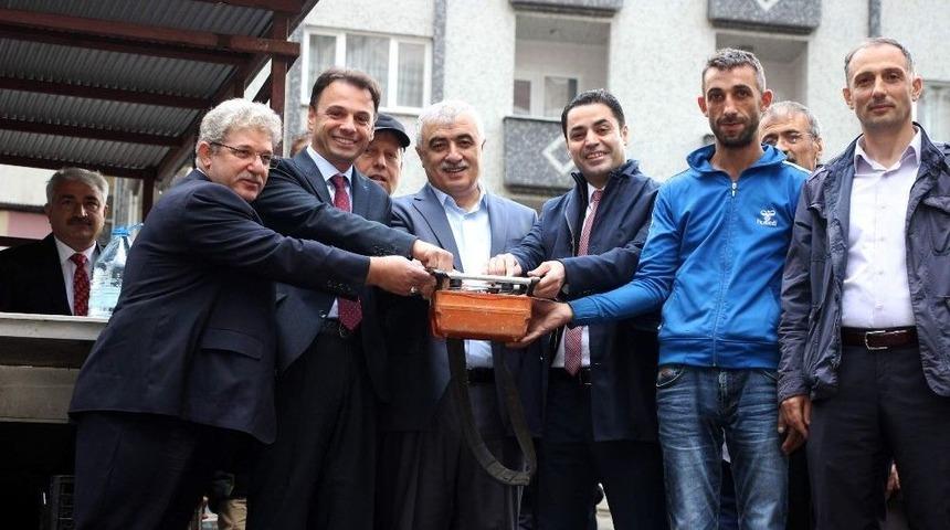 Halil İbrahim Atmaca K&uuml;lt&uuml;r Merkezi&rsquo;nin Temeli T&ouml;renle Atıldı