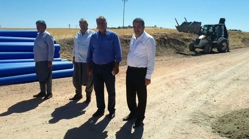 Oluklu Grup İ&ccedil;me Suyu Hattında &Ccedil;alışmalar T&uuml;m Hızıyla S&uuml;r&uuml;yor