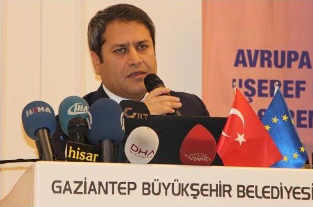Gaziantep'e 'avrupa Şeref Plaketi' Verildi