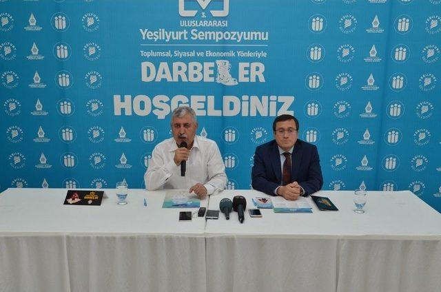 Yeşilyurt’ta Darbe Sempozyumu