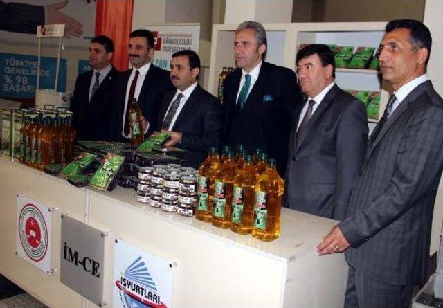 Bursa Adliye Sarayı'nda İm-Ce Markasıyla Zeytin Ve Zeytinyağı Satışı
