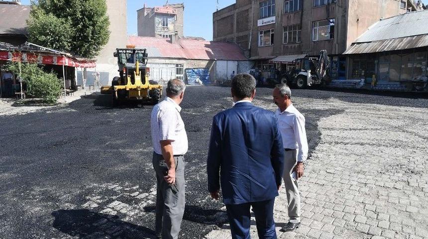 Muş&rsquo;ta Asfalt &Ccedil;alışmasısı