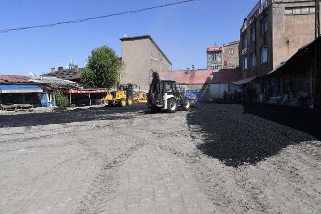 Muş&rsquo;ta Asfalt &Ccedil;alışmasısı 1