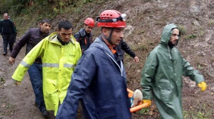 Kestane Toplarken Kolunu Kıran Genci Afad Ekipleri Kurtardı