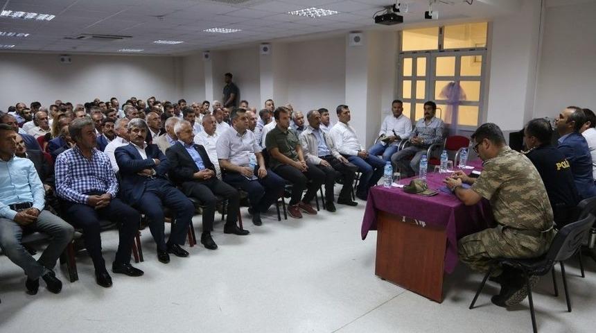 Cizre’de Eğitim Öğretim Yılı Öncesi Güvenlik Toplantısı Yapıldı