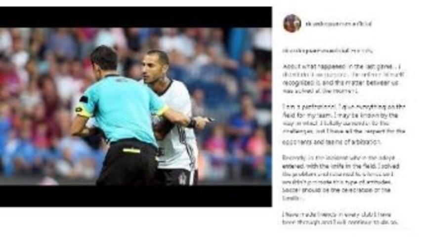 Quaresma'dan Hakem A&ccedil;ıklaması