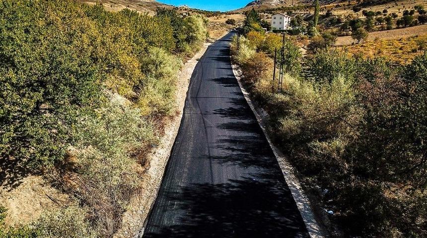 Hekimhan İlçe Merkezi Asfaltlanıyor