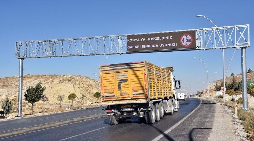 Konya&rsquo;da Y&uuml;ksekliği Fazla Olan Ara&ccedil;lar Şehir Merkezine Giremeyecek