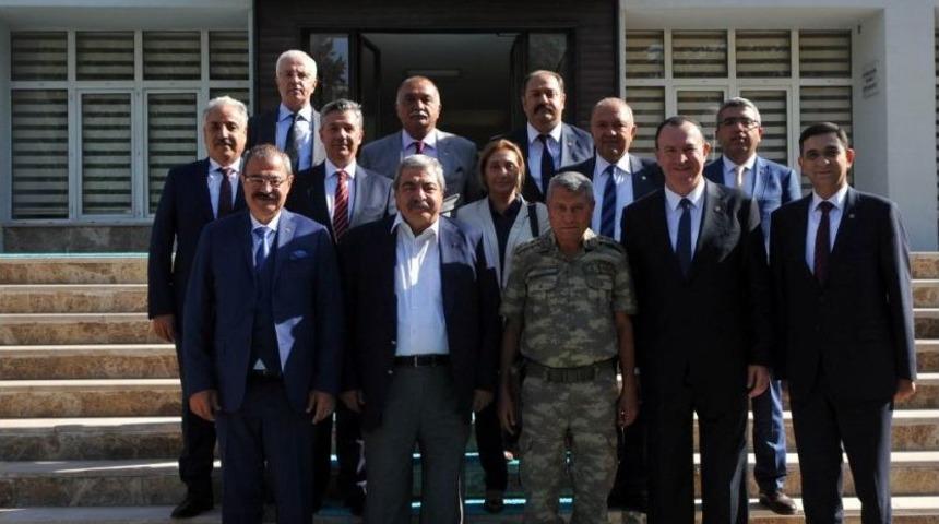 Gso Heyetinden Emniyet M&uuml;d&uuml;r&uuml; Ve Jandarma Komutanına Ziyaret