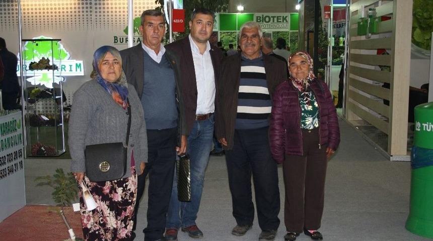 Bayramiçli Çiftçiler Fuarda Bursa Tarım Fuarı’na Katıldı