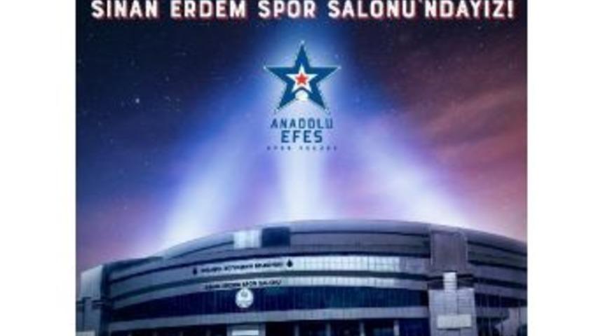 Anadolu Efes I&ccedil; Saha Ma&ccedil;larını Sinan Erdem Spor Salonu'nda Oynayacak