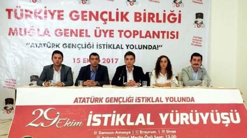 Tgb'liler İstiklal Y&uuml;r&uuml;y&uuml;ş&uuml; I&ccedil;in Biraraya Geldi