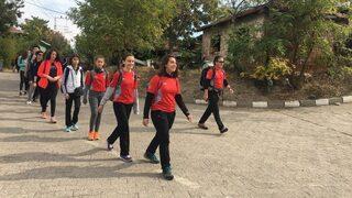 Dak’dan Öğrencilerle 5 Kilometrelik Yürüyüş