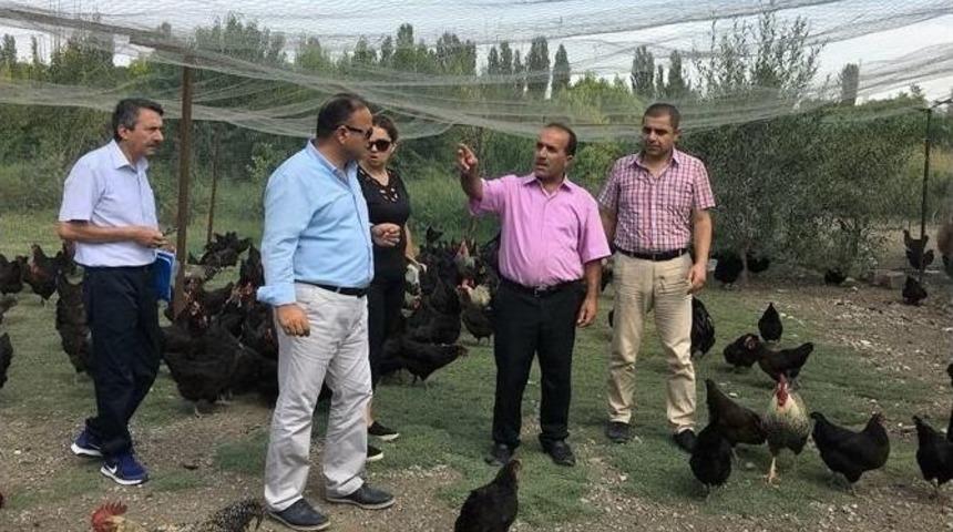 M&uuml;d&uuml;r Yolcu, Gen&ccedil; &Ccedil;ift&ccedil;i İşletmelerini İnceledi