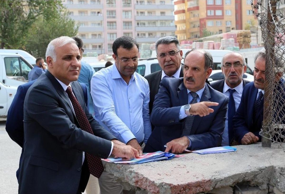 Vali Zorluoğlu, Mega Proje Alanlarını İnceledi