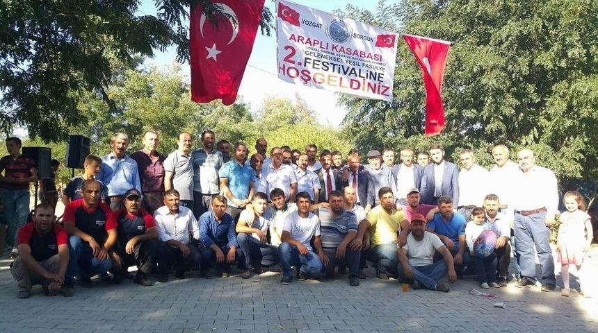 Sorgun&rsquo;da Yeşil Fasulye Festivali D&uuml;zenlendi