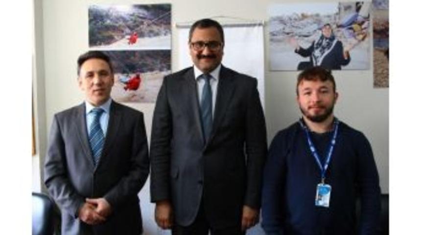 Giresun Valisi Harun Sarıfakıoğulları&rsquo;ndan İha&rsquo;ya Ziyaret