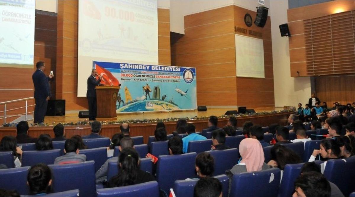 Şahinbey Belediyesi &Ouml;ğrencileri &Ccedil;anakkale&rsquo;ye G&ouml;nderiyor