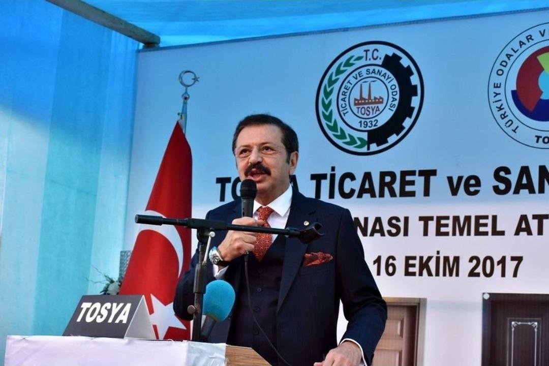 Tobb Başkanı Hisarcıklıoğlu Tosya Tso&rsquo;nun Temelini Attı