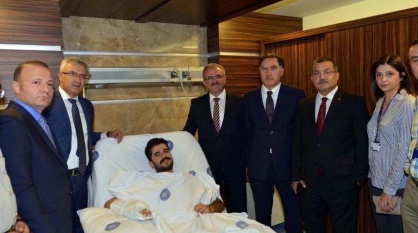 Vali Karaloğlu, Silahlı Saldırıda Yaralanan Savcıyı Ziyaret Etti