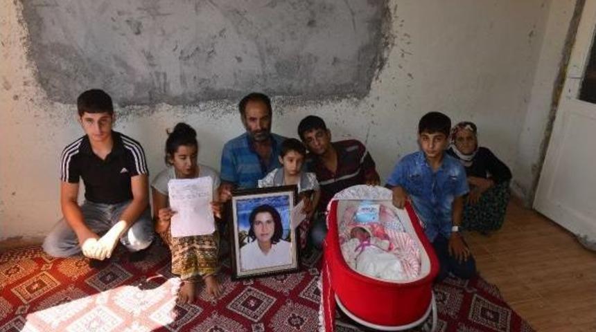 Eşi &Ouml;ld&uuml;, 6 &Ccedil;ocuğuyla Ortada Kaldı