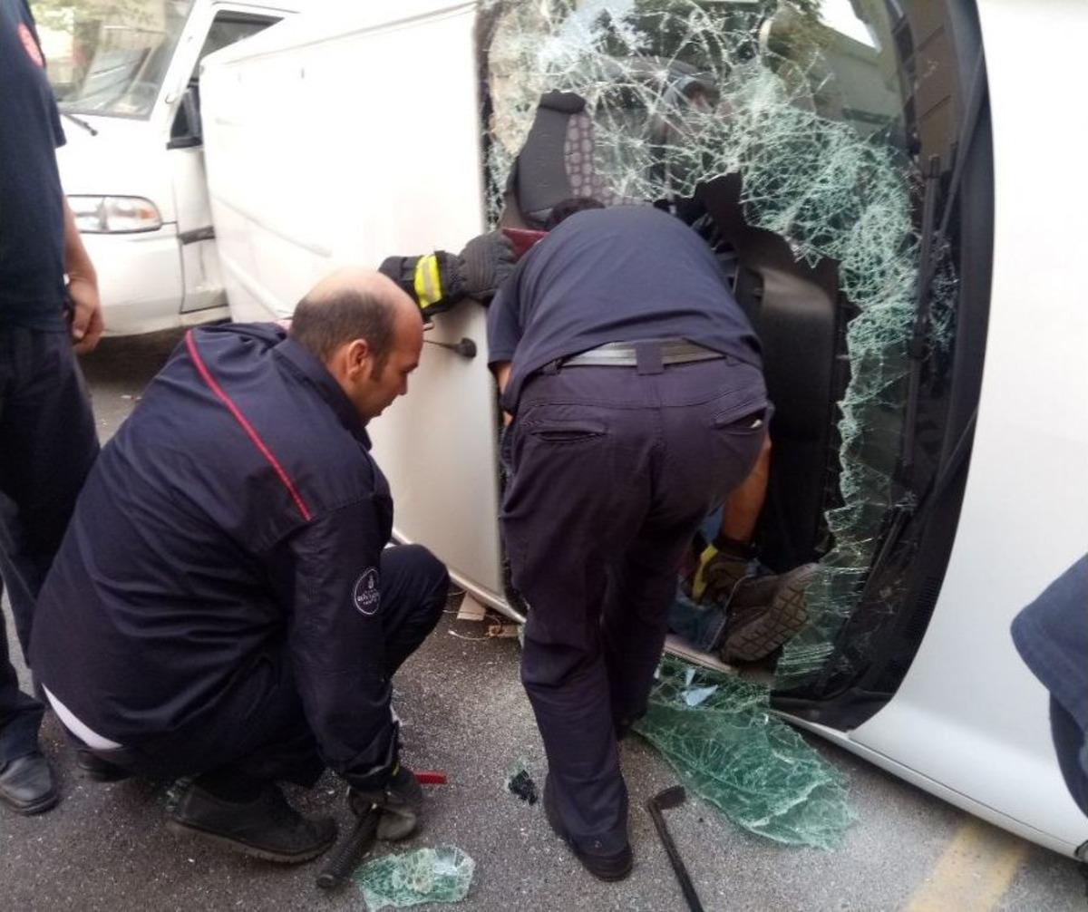 &Uuml;sk&uuml;dar&rsquo;da Aşırı S&uuml;rat Kazaya Neden Oldu
