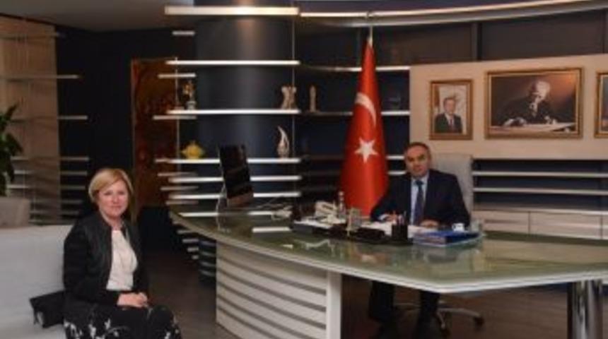 Baro Başkanı Azade Ay’dan Başkana Hayırlı Olsun Ziyareti