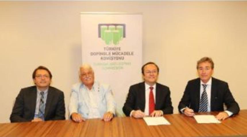 Tdmk Ile Uefa Arasında Dopingle M&uuml;cadele Protokol&uuml; Imzalandı